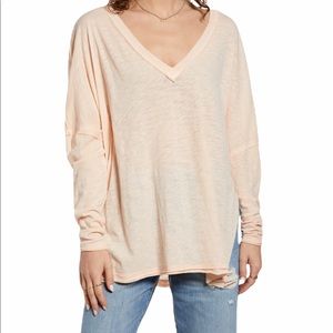 Free People On My Mind V-Neck Shirt